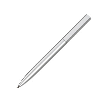 Шариковая металлическая ручка "Minimalist", серебристая