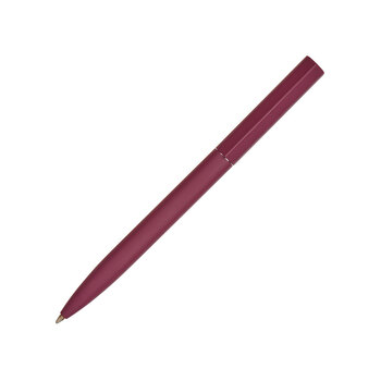 Шариковая металлическая ручка "Minimalist" софт-тач, бургунди