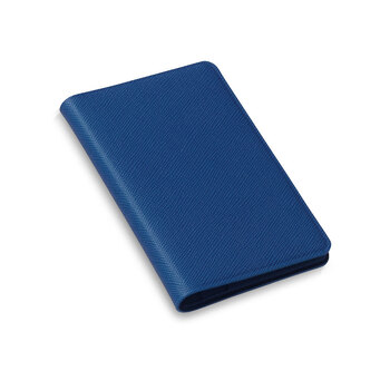Футляр-книжка на 4-е карты с RFID "Favor", синий
