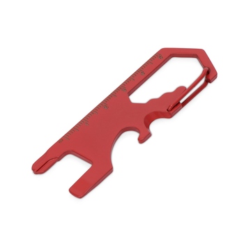 Мультиинструмент "Carabiner", красный