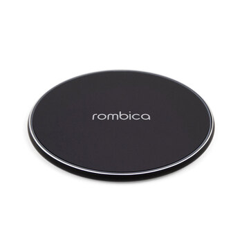 Беспроводное зарядное устройство Rombica  «NEO Core Quick» c быстрой зарядкой, черный (с лого) (Р)