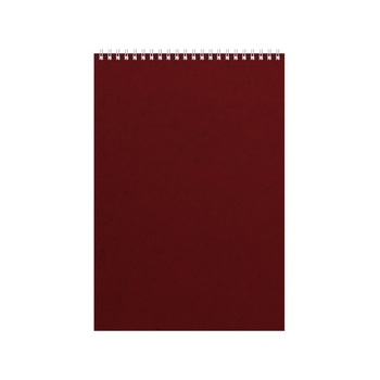 Бизнес - блокнот Альт А4 (198 х 285 мм) "Office" 60 л., бордовый