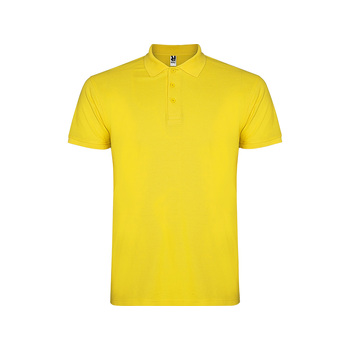 Рубашка поло "Star" мужская, желтый
