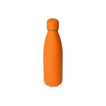 Вакуумная термобутылка "Vacuum bottle C1", soft touch, 500 мл, оранжевый (Р)