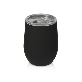 Термокружка "Vacuum mug C1", soft touch, 370мл, черный