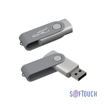 Флеш-карта "Vostok", объем памяти 16GB, покрытие soft touch#