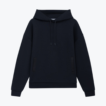 Худи релакс унисекс Баланс (Balance), с начесом, синий, размер XL/2XL