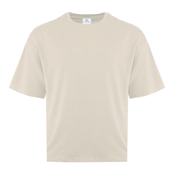 Футболка унисекс оверсайз STAN хлопок/полиэстер 260, 40, Молочный,  (11)  (56/XXXL)