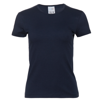 Футболка женская STAN хлопок/эластан 180, 37W, Тёмно-синий,  (46)  (50/XL)