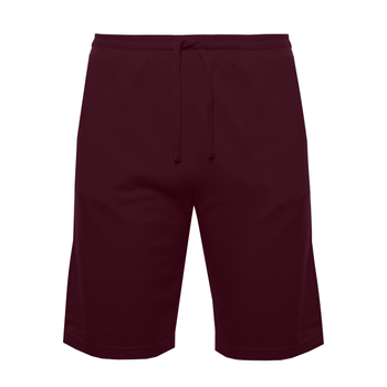 Шорты унисекс STAN футер, 260, 98, Бордовый,  (66)  (44/XS)