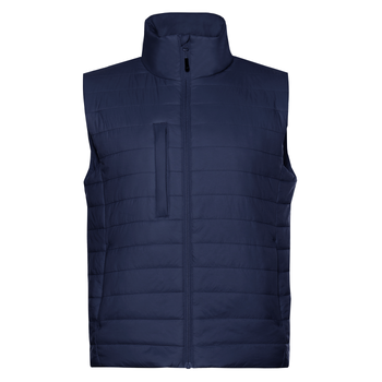 Жилет унисекс утепленный STAN таффета, 65, 87, Тёмно-синий,  (46)  (50/L)