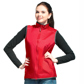 Жилет женский STAN таффета 210T, 65, 24WN, Красный,  (14)  (46/M)