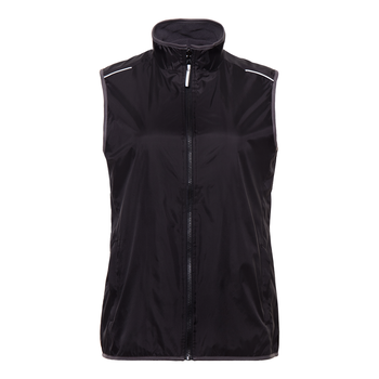 Жилет женский STAN таффета 210T, 65, 24WN, Чёрный,  (20)  (52/XXL)