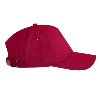 Бейсболка STAN 5 клиньев хлопок, 260, 112, Бордовый,  (66)  (56-58/ONE SIZE)