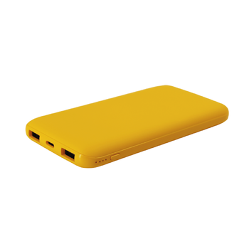 Внешний аккумулятор Bplanner Power 2 ST, софт-тач, 10000 mAh (Желтый)