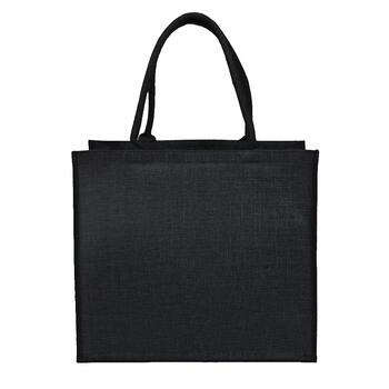 Сумка из джута Caravan Jute, чёрная