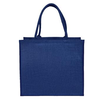 Сумка из джута Caravan Jute, тёмно-синяя