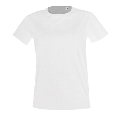 Футболка женская Imperial Fit Women белая, размер XL