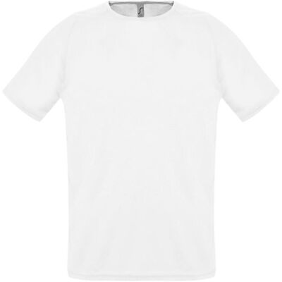 Футболка унисекс Sporty 140 белая, размер 3XL