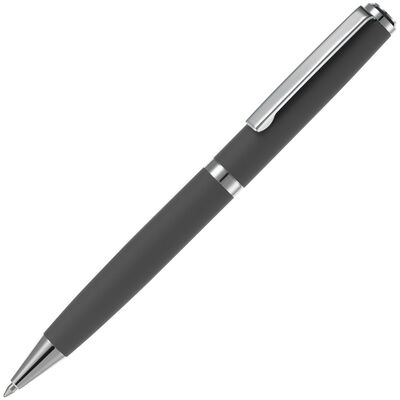 Ручка шариковая Inkish Chrome в футляре, серая