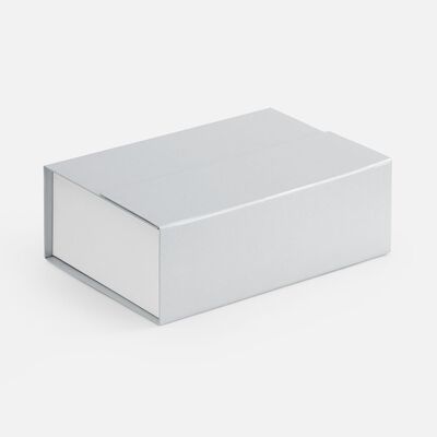 Коробка Bicolor Case, белая с серым