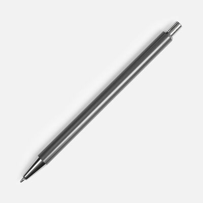 Ручка шариковая Slim Beam, серая