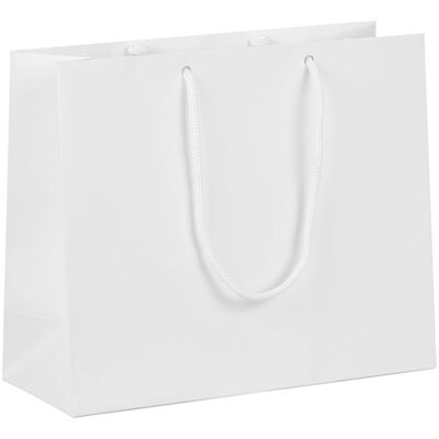Пакет бумажный с ламинацией Lami Tote S, белый