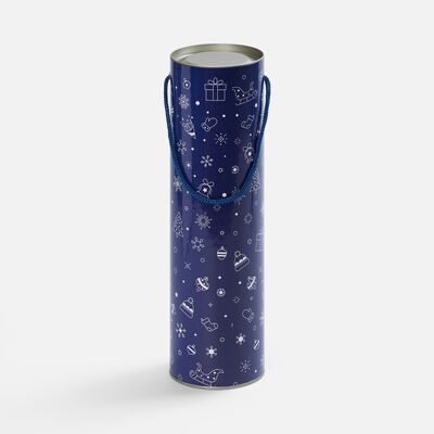 Тубус для бутылки Snowlace, синий