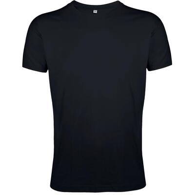 Футболка мужская Regent Fit 150, черная, размер XS