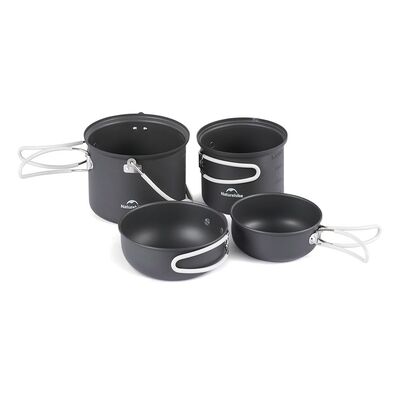 Набор посуды Naturehike NH18T018-G, серый