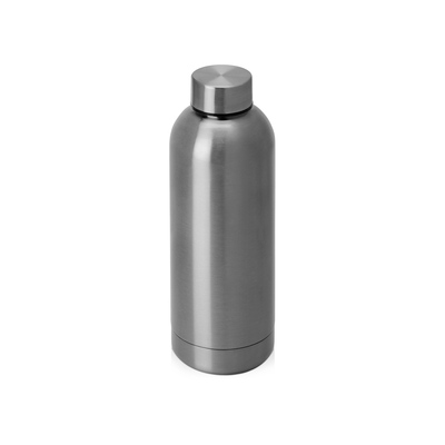 Вакуумная термобутылка "Cask" Waterline, 500 мл, серебристый глянцевый (P)