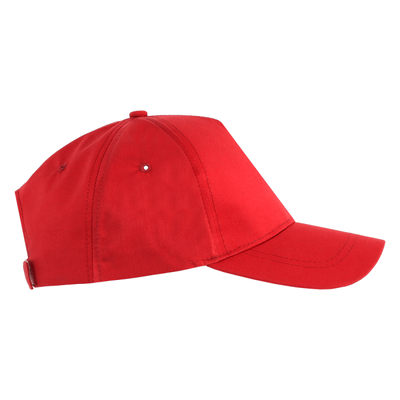 Бейсболка STAN 5 клиньев хлопок, 150, 13, Красный,  (14)  (56-58/ONE SIZE)