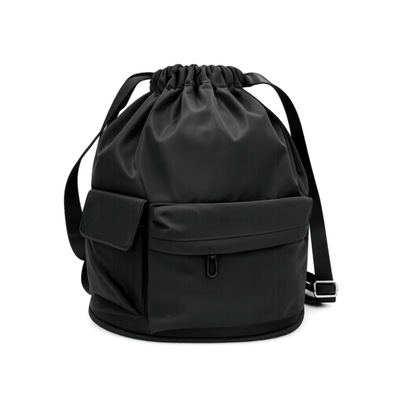 Рюкзак-мешок 142, Чёрный,  (20)  (ONE SIZE)