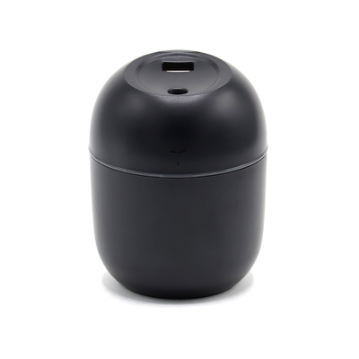 Светодиодный USB увлажнитель Egg с подсветкой, черный-S
