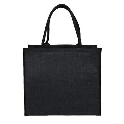 Сумка из джута Caravan Jute, чёрная