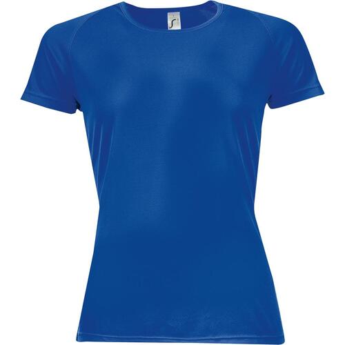 Футболка женская Sporty Women 140 ярко-синяя, размер XXL