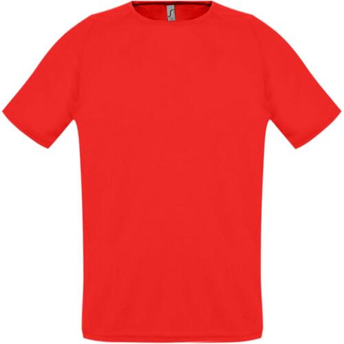 Футболка унисекс Sporty 140 красная, размер XXL