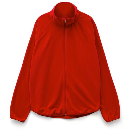 Куртка флисовая унисекс Fliska, красная, размер XL/XXL