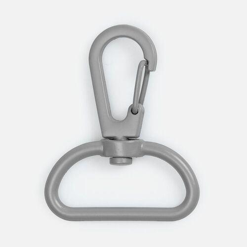 Застежка-карабин Snap Hook, L, серая