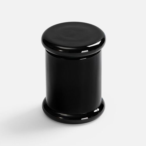 Ароматическая свеча Charmery, кедр и табак, черная