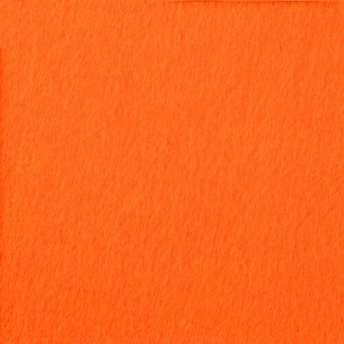 Заготовка из фетра Felt 600, оранжевый неон