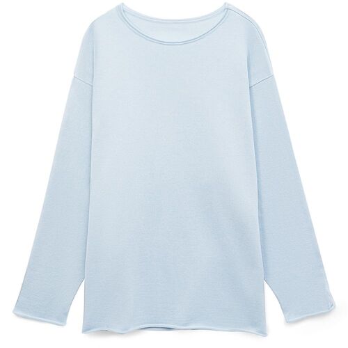 Лонгслив унисекс Siluetti Fuori, светло-голубой, размер L/XL