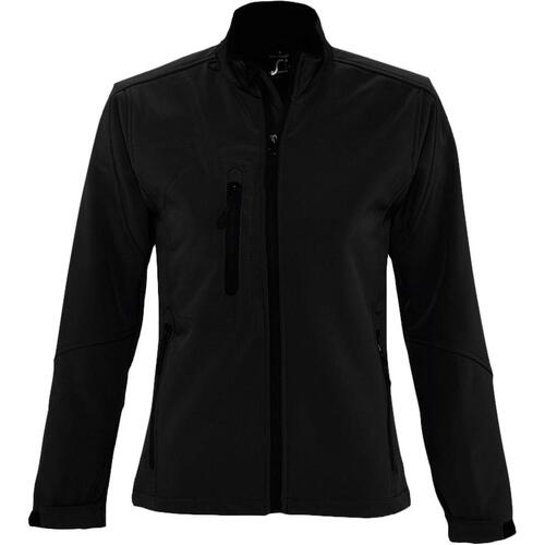 Куртка женская на молнии Roxy 340 черная, размер XL