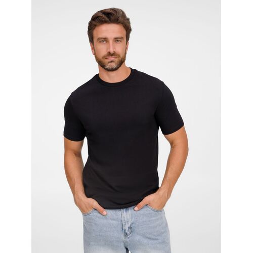 Футболка унисекс T-Bolka 180, черная, размер 5XL