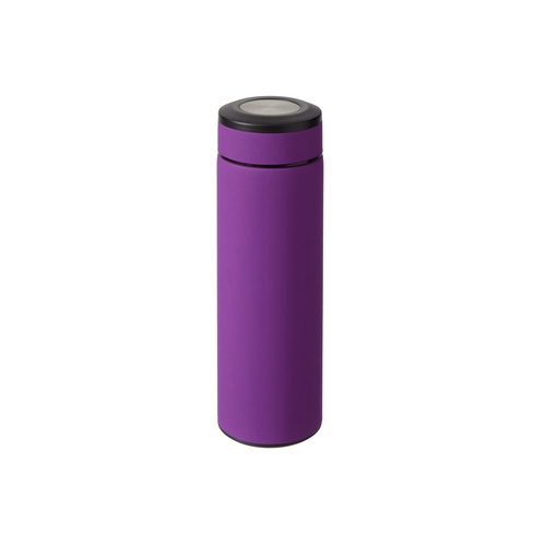 Вакуумный термос "Vacuum Flask C1", soft touch, 420мл, фиолетовый