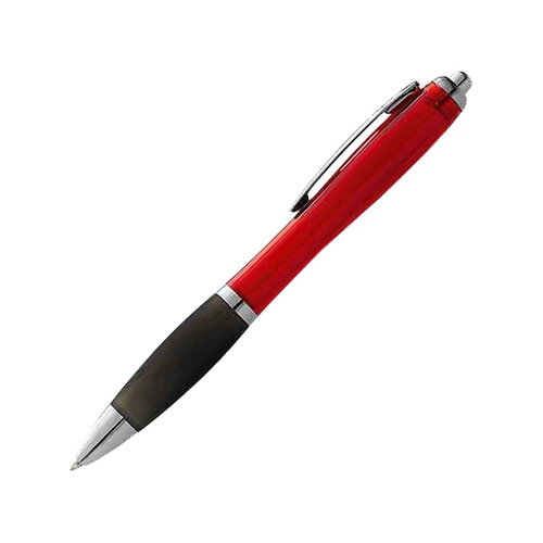 Ручка шариковая "Nash", красный, черные чернила