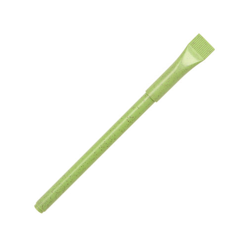 Ручка шариковая из пшеницы и пластика "Plant", зеленый