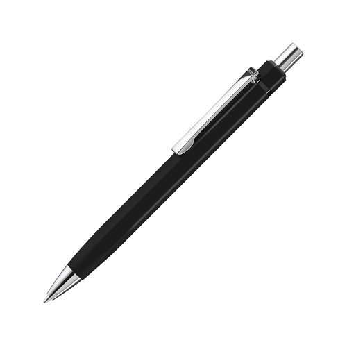 Ручка шариковая шестигранная UMA «Six», черный