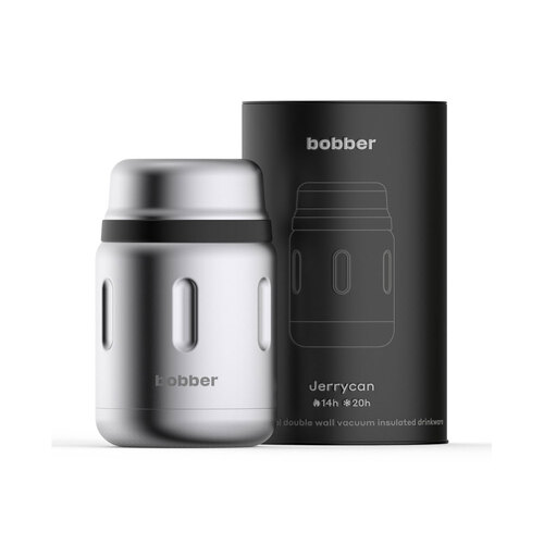 Термос для еды, вакуумный, бытовой, тм "bobber". Объем 0.7 литра. Артикул Jerrycan-700 Matte