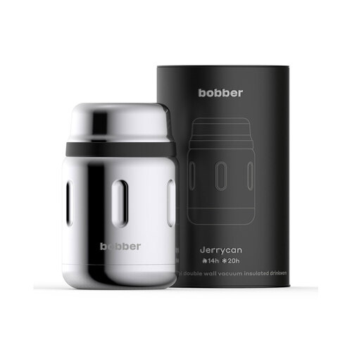 Термос для еды, вакуумный, бытовой, тм "bobber". Объем 0.7 литра. Артикул Jerrycan-700 Glossy